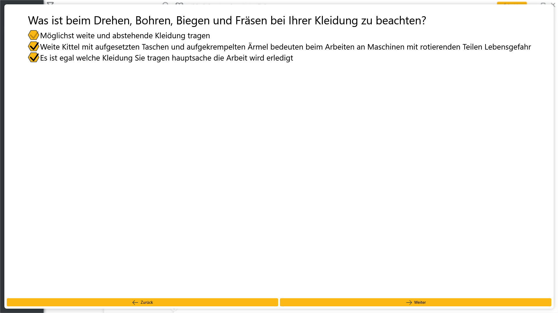 LEANIO Schulung: Train Schulungsumfrage